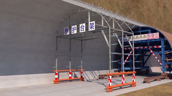 克拉玛依区隧道施工动画制作公司 - 隧道施工工艺和施工方法 - 隧道施工汇报动画视频 - bim 工程施工动画